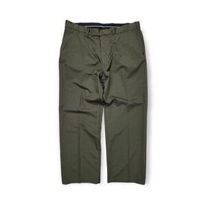 RLX Ralph‎ Lauren Golf Stretch Pants 38x32 Mens Green Single Pleated Slacks